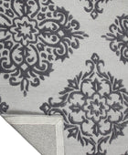 GREY BESPOKE HAND TUFTED CARPET by Imperial Knots - Image 4