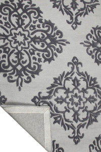 GREY BESPOKE HAND TUFTED CARPET by Imperial Knots - Image 4