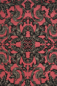 PINK GREY BAROQUE HAND TUFTED CARPET by Imperial Knots - Image 1