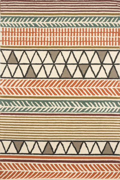 MULTICOLOR TRIBAL HAND TUFTED CARPET