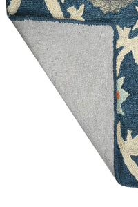 MULTICOLOR FLORAL HAND TUFTED CARPET by Imperial Knots - Image 4