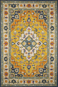 MULTICOLOR PERSIAN HAND TUFTED CARPET by Imperial Knots - Image 1