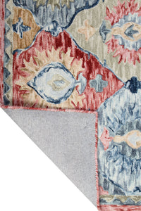 MULTICOLOR BAKHTIAR HAND TUFTED CARPET by Imperial Knots - Image 4