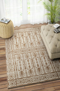BEIGE BESPOKE HAND TUFTED CARPET by Imperial Knots - Image 2