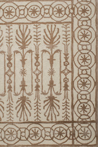 BEIGE BESPOKE HAND TUFTED CARPET by Imperial Knots - Image 3