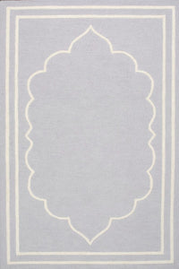GREY TRADITIONAL HAND TUFTED CARPET by Imperial Knots - Image 1