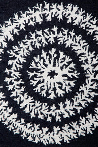 BLACK AND WHITE FLORAL HAND TUFTED CARPET by Imperial Knots - Image 3