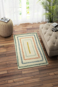 BEIGE BESPOKE HAND TUFTED CARPET by Imperial Knots - Image 2