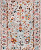 MULTICOLOR GREY SUZANI HAND TUFTED CARPET by Imperial Knots - Image 1