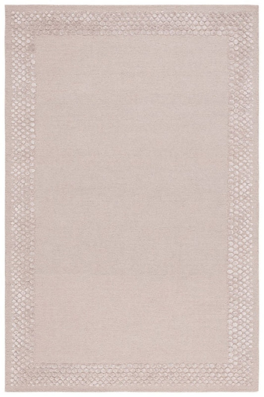 BEIGE SOLID HAND TUFTED CARPET by Imperial Knots - Image 1