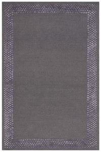 DARK GREY SOLID HAND TUFTED CARPET by Imperial Knots - Image 1