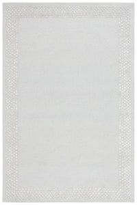 SILVER GREY SOLID HAND TUFTED CARPET by Imperial Knots - Image 1