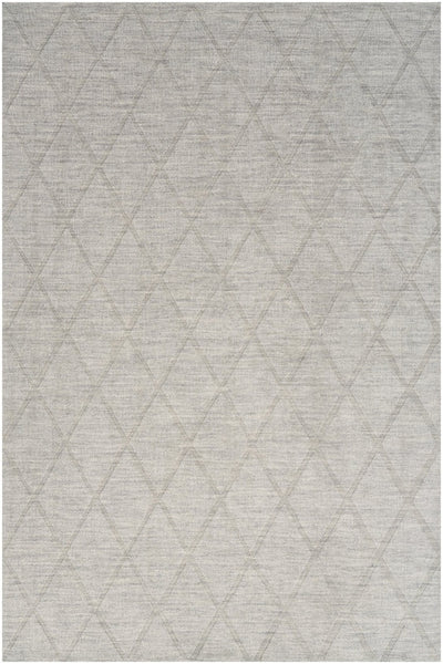 GREY SOLID HAND TUFTED RUG