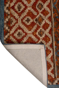 MULTICOLOR TRADITIONAL HAND TUFTED CARPET by Imperial Knots - Image 4