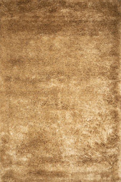 BEIGE SHAGGY HAND MADE CARPET