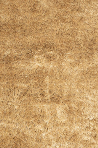 BEIGE SHAGGY HAND MADE CARPET by Imperial Knots - Image 2