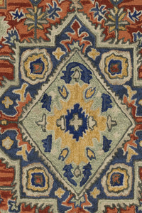 MULTICOLOR SERAPI HAND TUFTED CARPET by Imperial Knots - Image 3