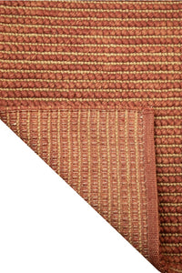 RUST HAND WOVEN JUTE RUG by Imperial Knots - Image 4