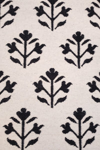 IVORY KILIM HAND WOVEN DHURRIE by Imperial Knots - Image 3