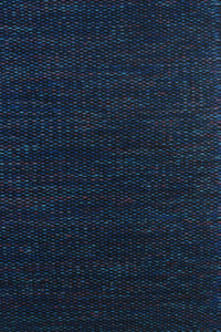 BLUE SOLID HAND WOVEN DHURRIE by Imperial Knots - Image 3