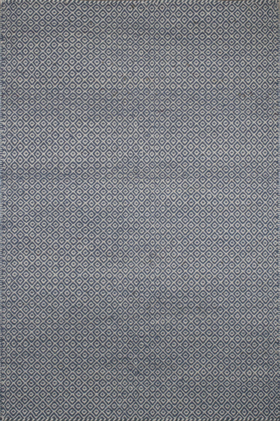 BLUE BESPOKE HAND WOVEN DHURRIE