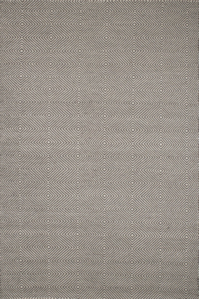 GREY BESPOKE HAND WOVEN DHURRIE