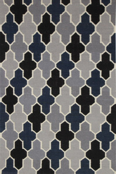 MULTICOLOR MOROCCAN HAND WOVEN DHURRIE