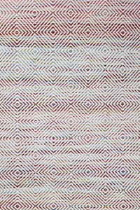 MULTICOLOR HERRINGBONE HAND WOVEN DHURRIE by Imperial Knots - Image 3