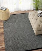 BLACK DOT KILIM HAND WOVEN DHURRIE by Imperial Knots - Image 2