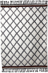 BEIGE MOROCCAN HAND KNOTTED CARPET by Imperial Knots - Image 1