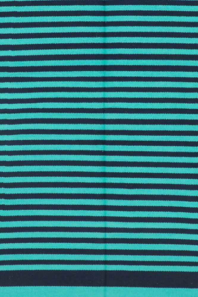 BLUE STRIPES HAND WOVEN DHURRIE - Imperial Knots