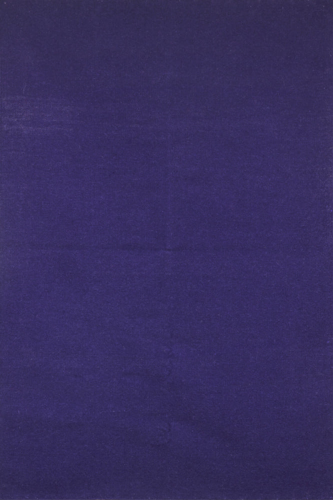 PURPLE SOLID HAND WOVEN DHURRIE