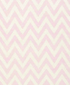 PINK IVORY CHEVRON HAND WOVEN DHURRIE