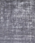 GREY SOLID HAND KNOTTED CARPET - Imperial Knots
