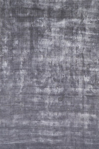 GREY SOLID HAND KNOTTED CARPET by Imperial Knots - Image 1