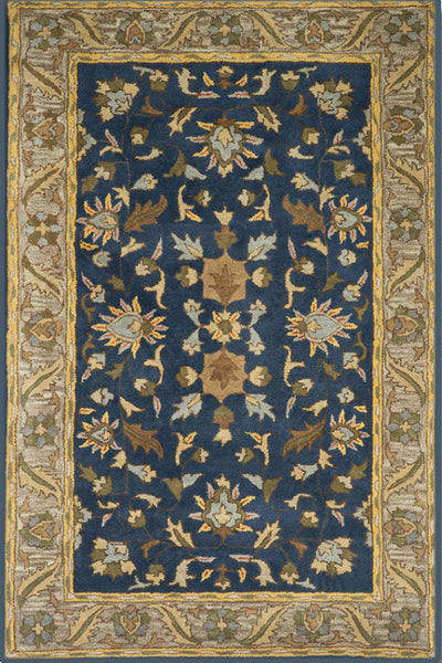 BLUE PERSIAN HAND TUFTED CARPET