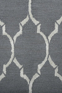 GREY MOROCCAN HAND TUFTED CARPET by Imperial Knots - Image 3
