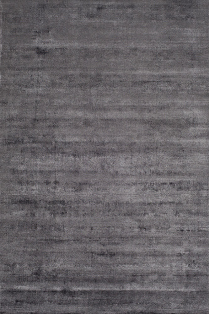 CHARCOAL GREY SOLID HAND LOOM CARPET