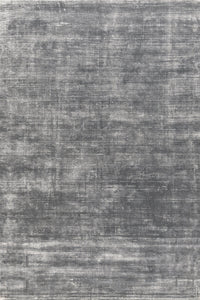 SILVER GREY SOLID HAND KNOTTED CARPET by Imperial Knots - Image 1