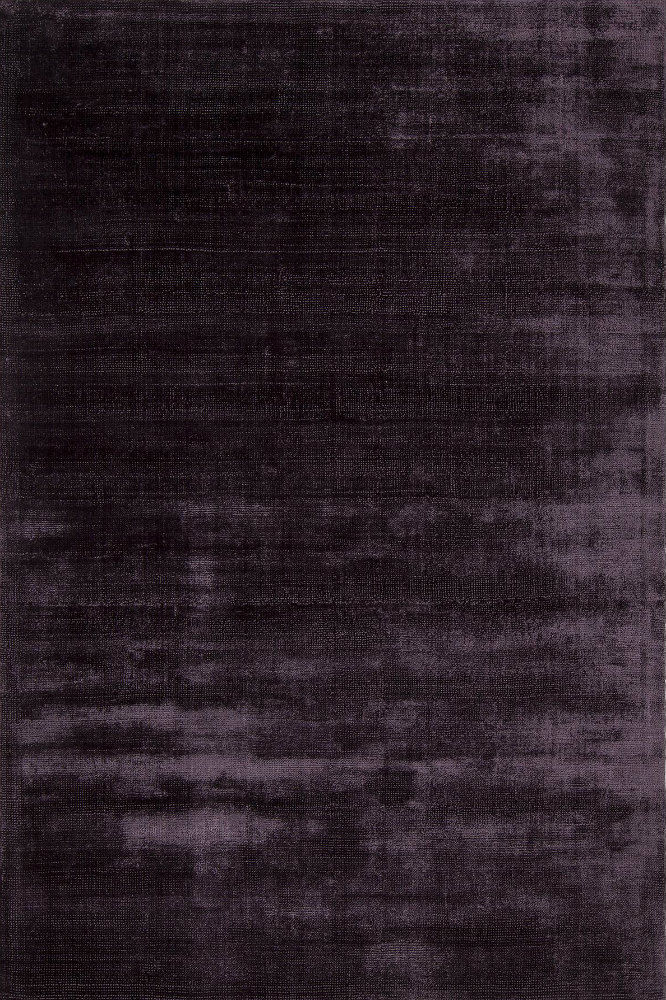 PURPLE SOLID HAND KNOTTED CARPET