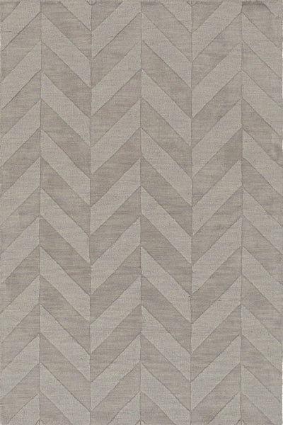 GREY SOLID HAND KNOTTED CARPET