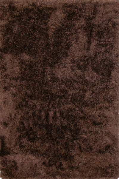 BROWN SHAGGY HAND MADE CARPET
