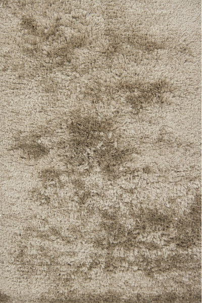BEIGE SHAGGY HAND MADE CARPET