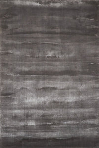 DARK GREY SOLID HAND KNOTTED CARPET by Imperial Knots - Image 1