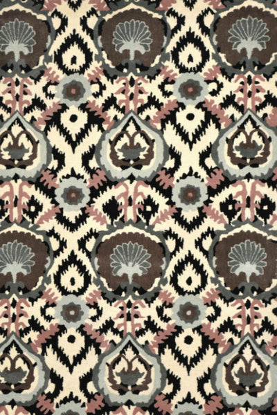 MULTICOLOR IKAT HAND TUFTED CARPET