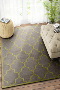 GREY MOROCCAN HAND TUFTED CARPET by Imperial Knots - Image 2