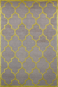GREY MOROCCAN HAND TUFTED CARPET by Imperial Knots - Image 1