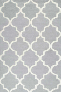 GREY MOROCCAN HAND TUFTED CARPET by Imperial Knots - Image 1