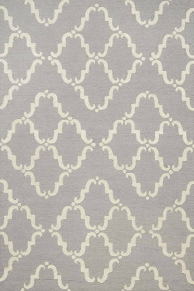 GREY MOROCCAN HAND TUFTED CARPET