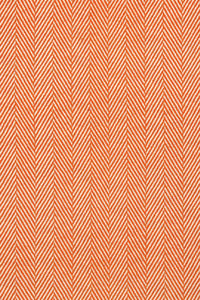 IVORY AND ORANGE STRIPES KILIM HAND WOVEN DHURRIE by Imperial Knots - Image 3